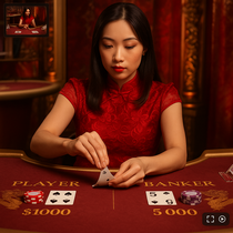 Alfcasino - Live Baccarat - Živi delavci baccarat igre