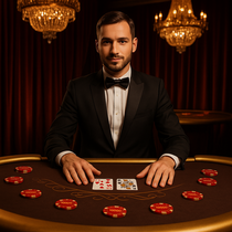 Alfcasino - Live Blackjack - Živi delavci in real-time prenos