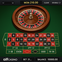 Alfcasino - Roulette Table Game - Evropska in ameriška ruleta